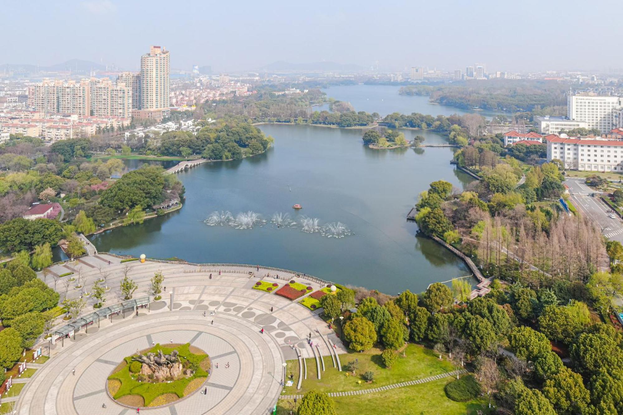 Haiwaihai Crown Hotel Ma'anshan Bagian luar foto